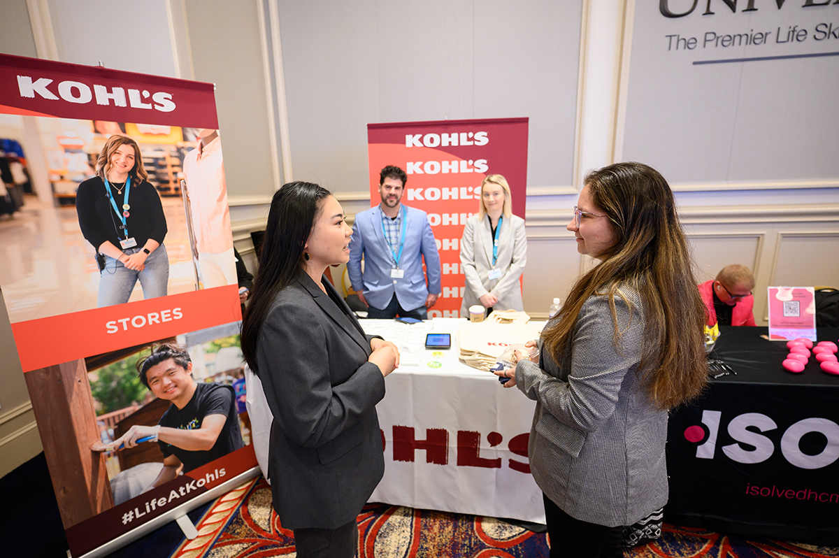 Kohl’s, an American department store chain with more than 1,160 locations, was one of more than 100 employers that recruited HPU students at the Career & Internship Expo. 