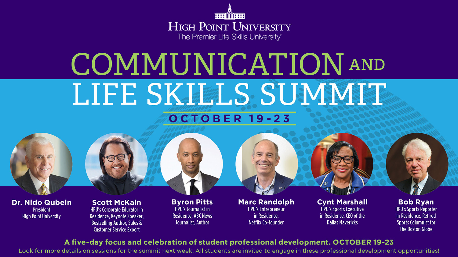 HPU to Host Communication and Life Skills Summit with Global Leaders