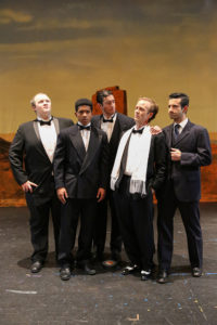 Cast members from HPU's production of "Curtains" perform during a dress rehearsal for shows on Nov. 17-20. 