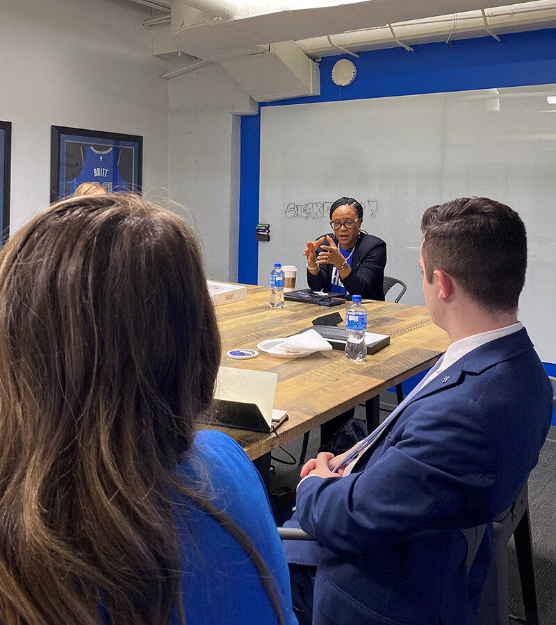 HPU Dallas Mavericks Externship 2