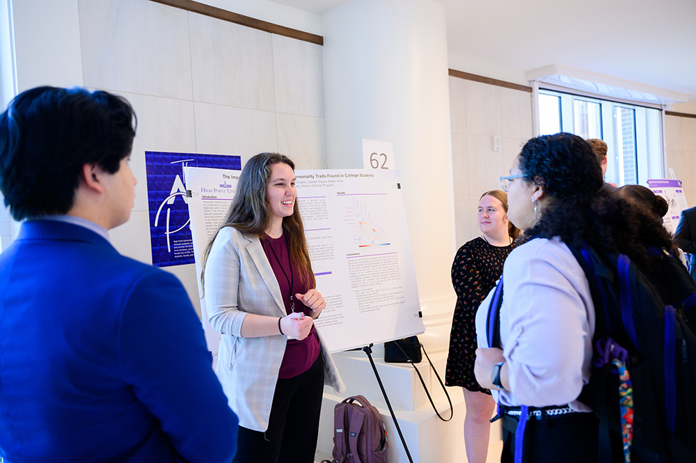 HPU students showcase their research at High-PURCS.