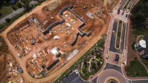 Health Sciences and Pharmacy Construction Site 2