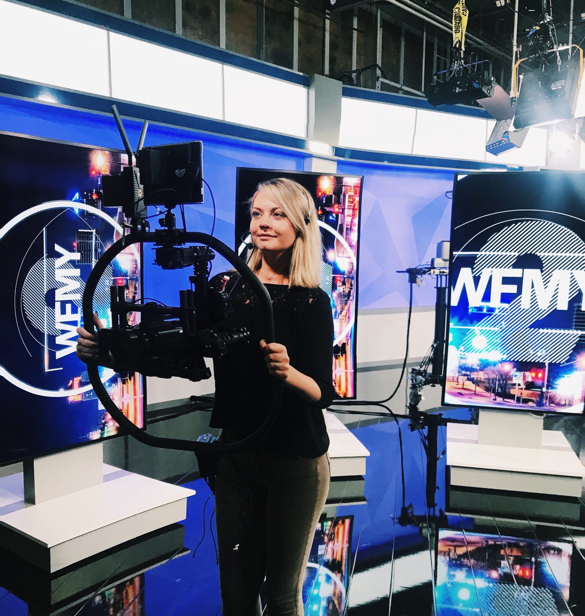Internship Outcomes: Morgan Carafa Gains Experience at WFMY News 2 | High  Point University