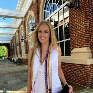 Emily Segalla, Business Administration graduate at High Point University