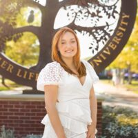 Hayley Hill graduation photo