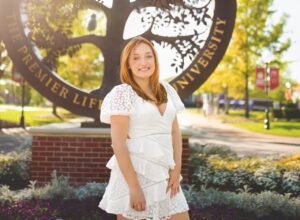 Hayley Hill graduation photo