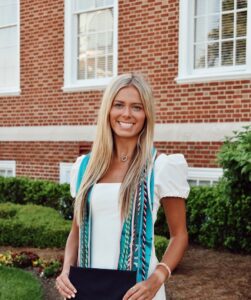 Ireland Wayt, Biology graduate at High Point University