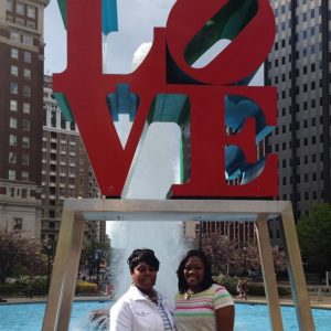 Bydume and her mother