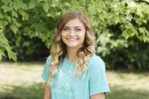 Kaylee Kerr at Newfields internship