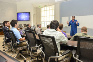 NASA astronaut visits HPU 2