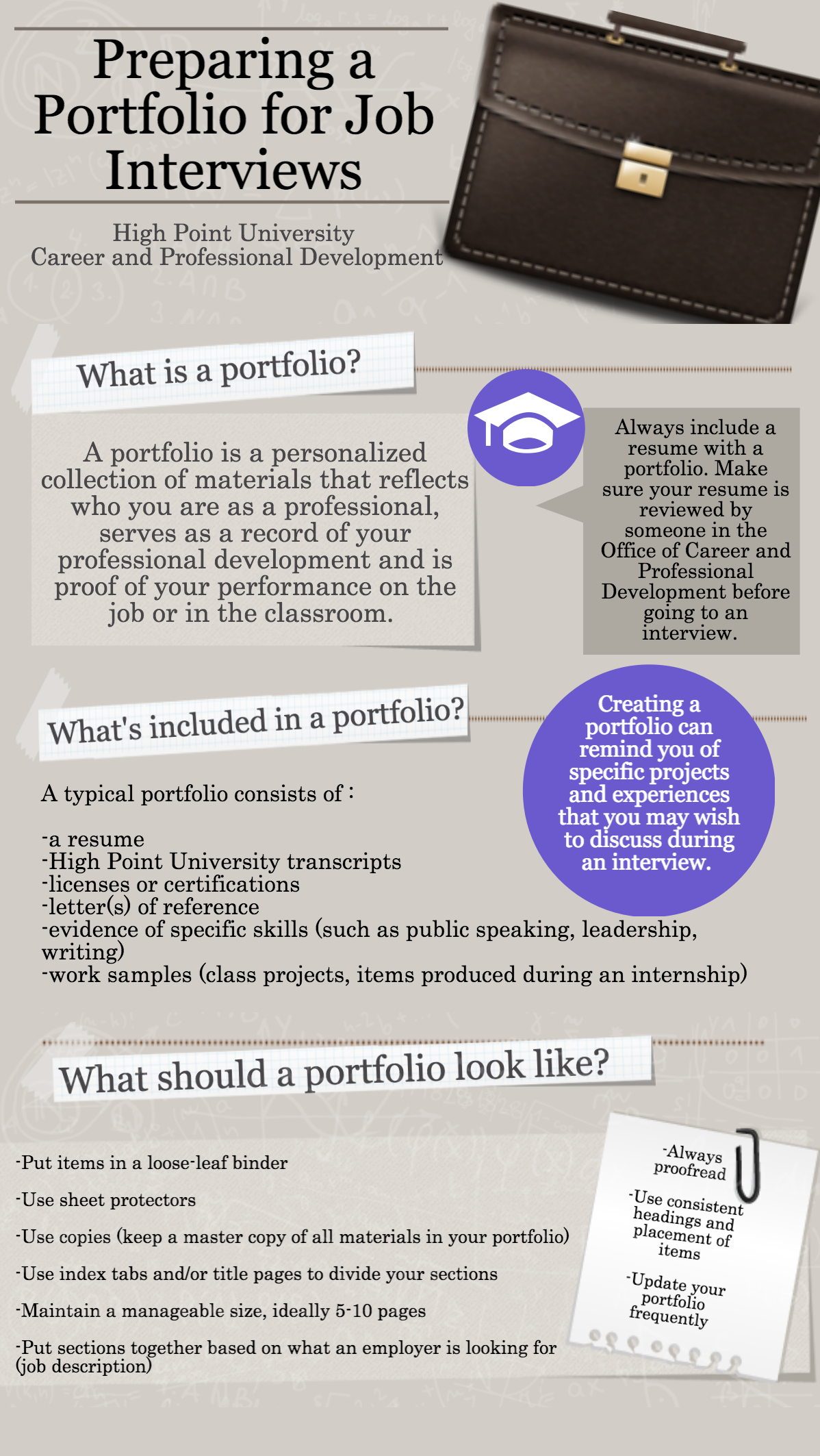 Preparing a Portfolio Dec. 3 (1)