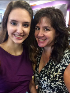 Rachel with her mom, Debbie