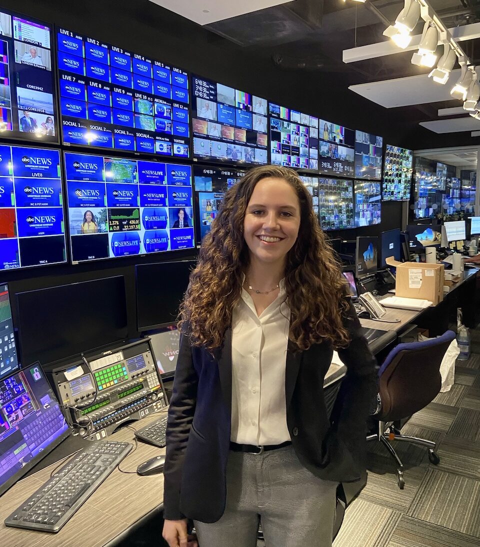 Internship Profile Ries Allyn Rises at ABC News High Point University