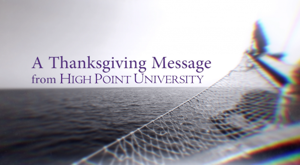 Thanksgiving Message from President Qubein | High Point ...