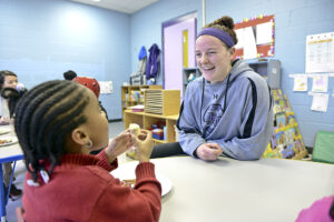 High Point University senior Chelsea Blanford