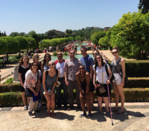 HPU students visit Córdoba in Spain during their “Maymester” trip.