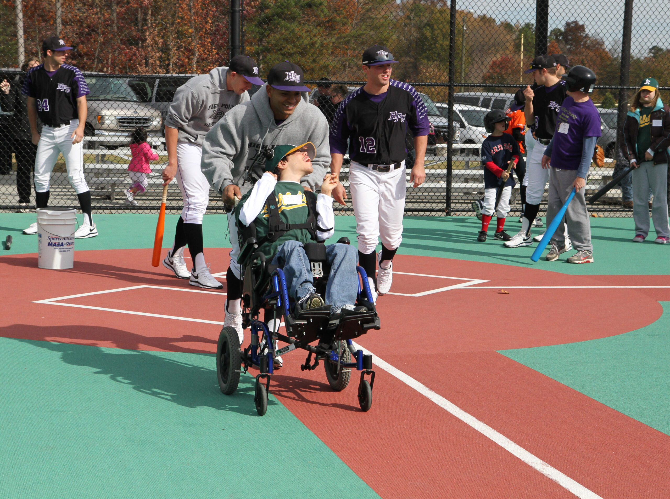 Baseball Team's Work at Miracle League Featured on Fox 8 High Point
