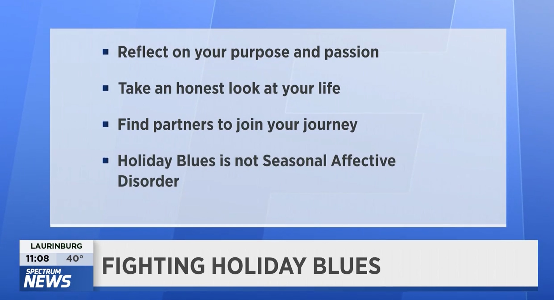 Spectrum News HPU’s Dr. Julie Cooper Helps us Avoid the