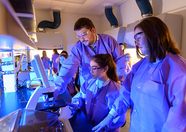 Students Cell Biology Lab