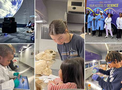 Natural Sciences Fellows with Community Mobile Lab