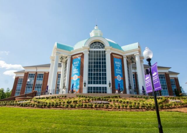 exterior wanek school of natural sciences undergraduate science high point university