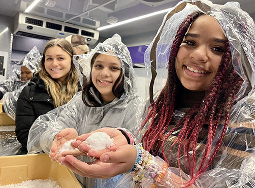 SciQuest Making Snow