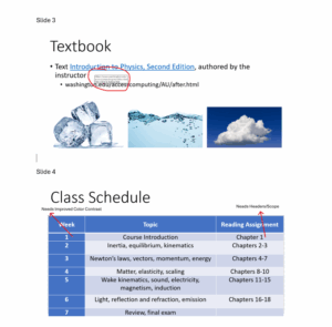 Accessible Power point