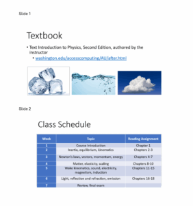Power Point Slide Not Accessible
