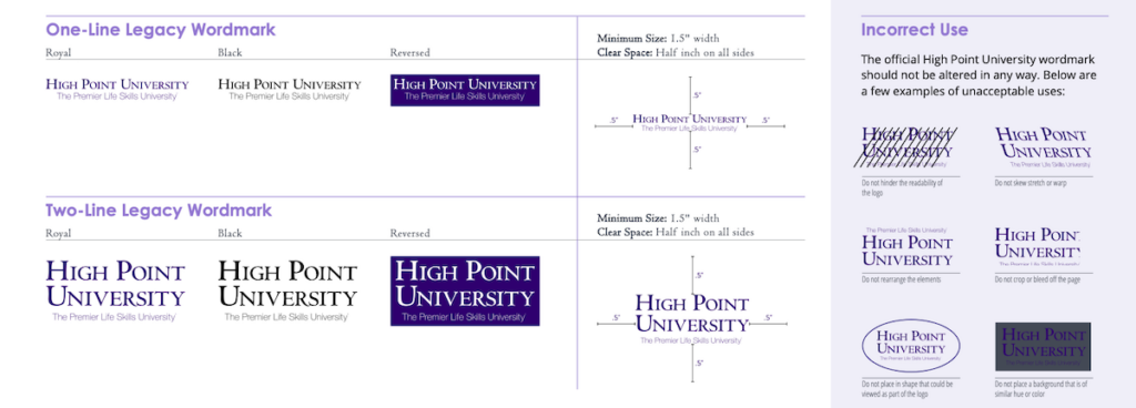 legacy wordmark use hpu