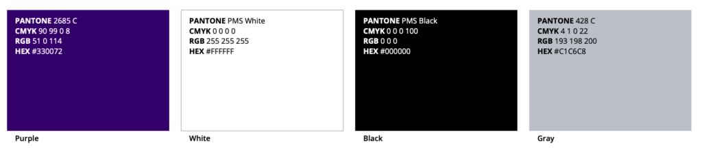 athletics branding colors hpu