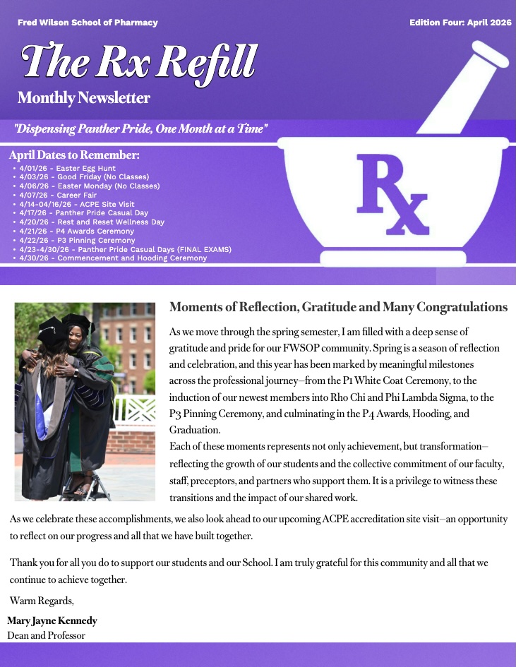 FWSOP April 2026 Newsletter