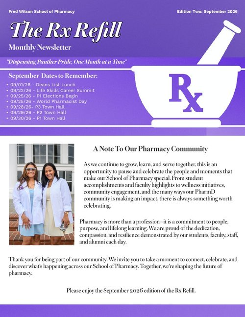 FWSOP September 2026 Newsletter