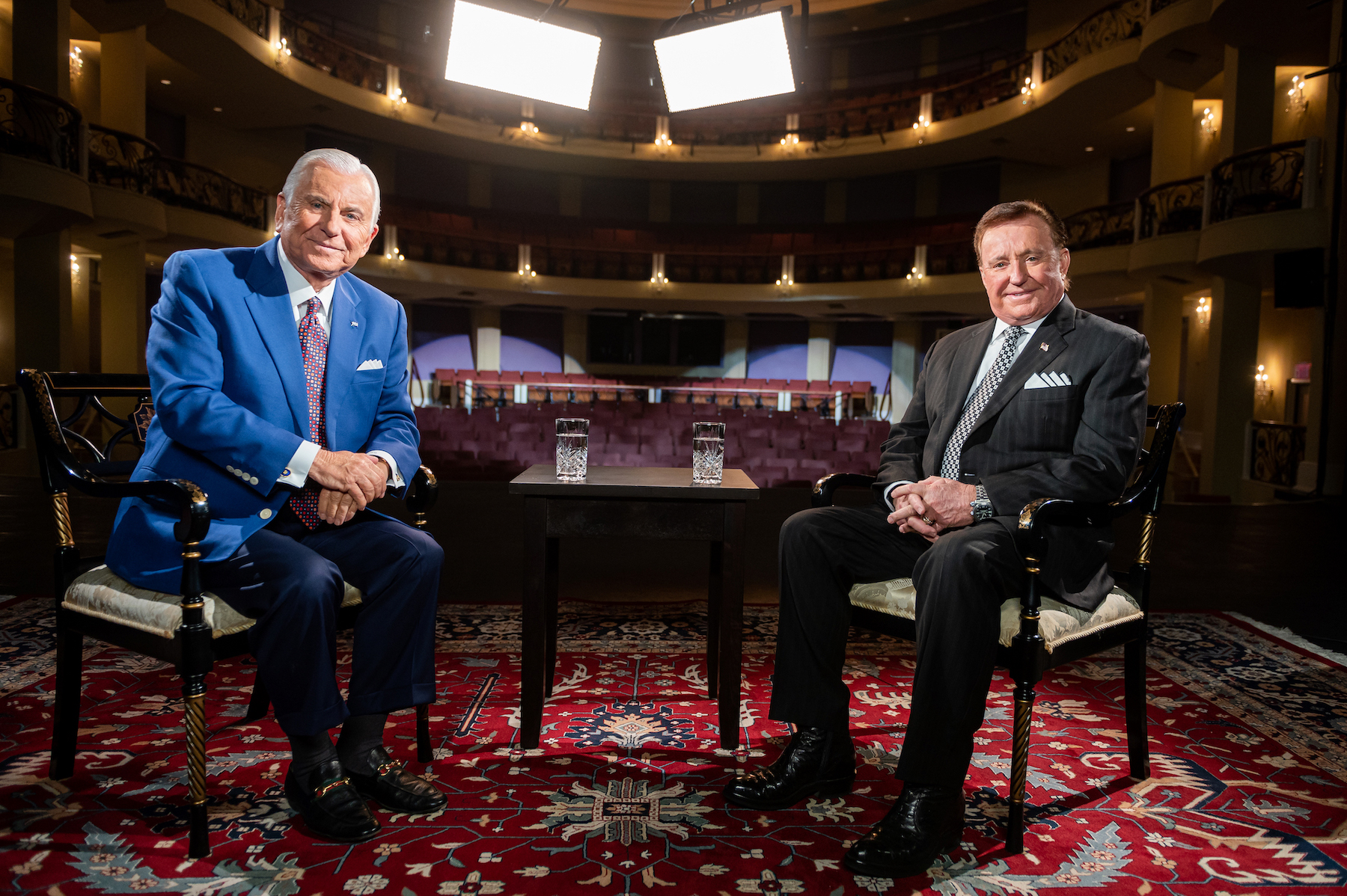 richard childress side by side with nido qubein pbs