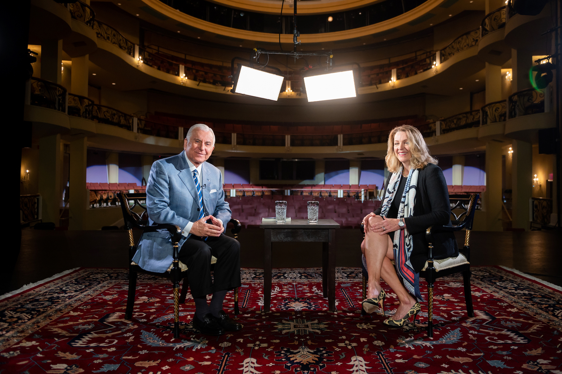 jinan george side by side with nido qubein pbs