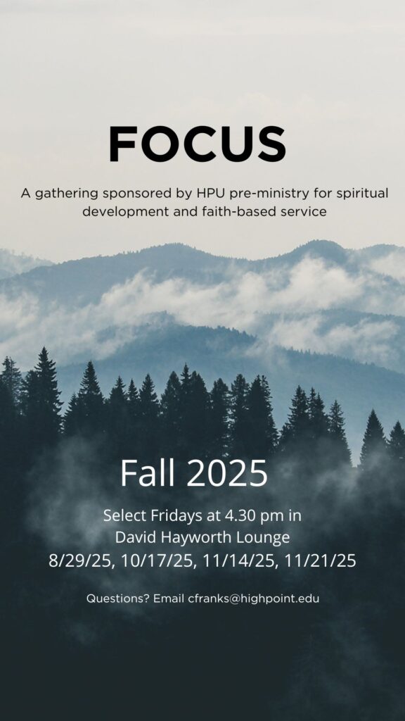 FOCUS Fall 2025 with updated dates