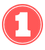 Red Circle Number 1
