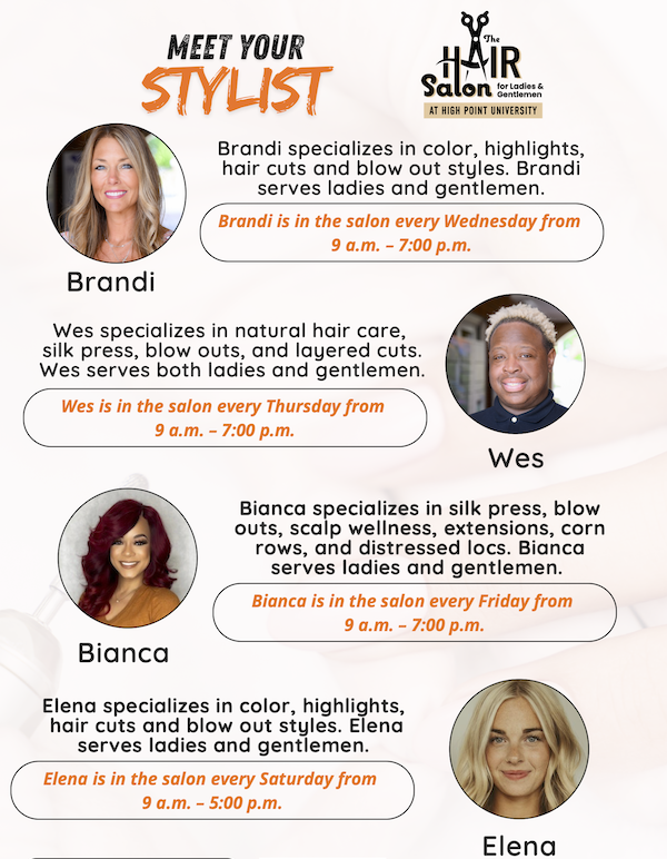 Hair Salon Stylist Sheet
