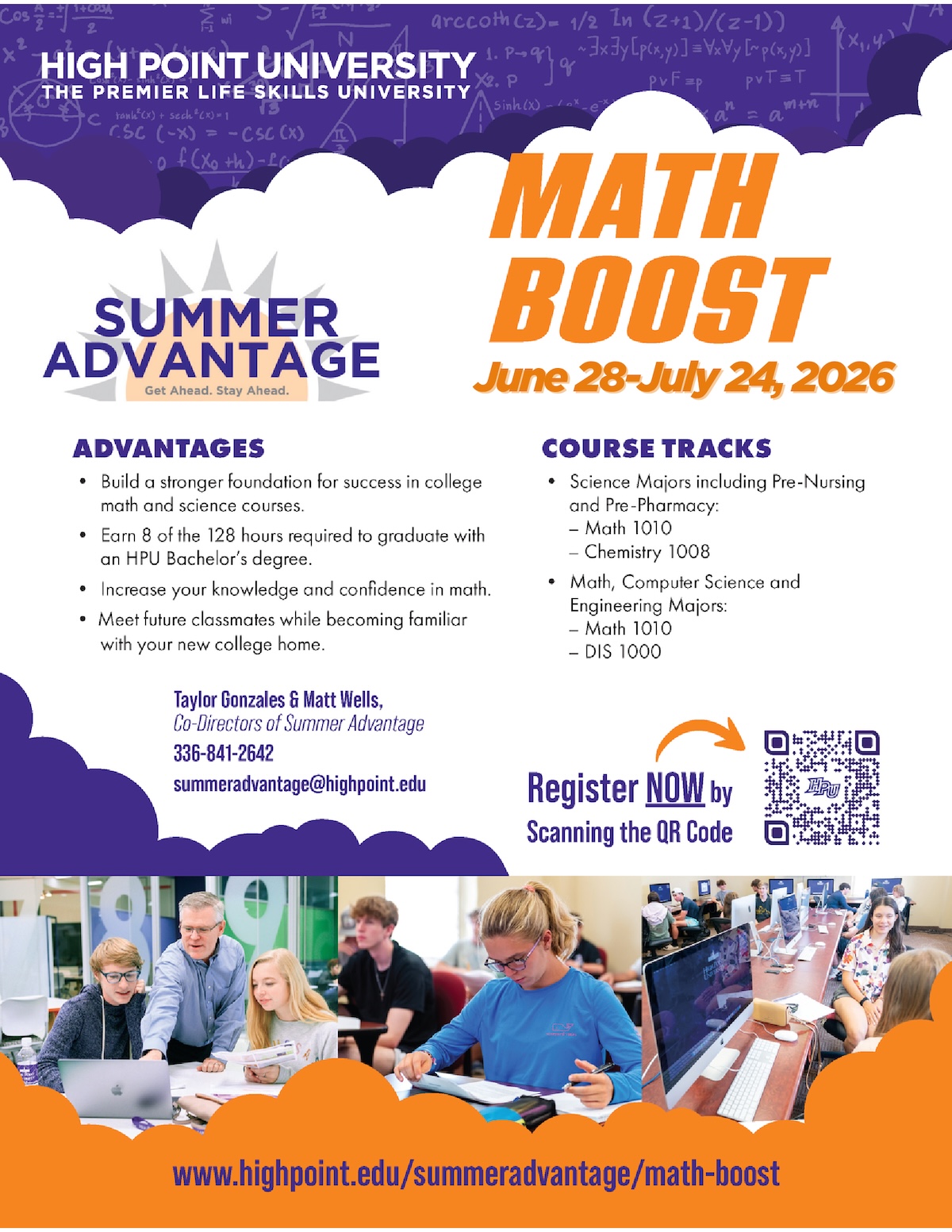 Math Boost Flyer 2025