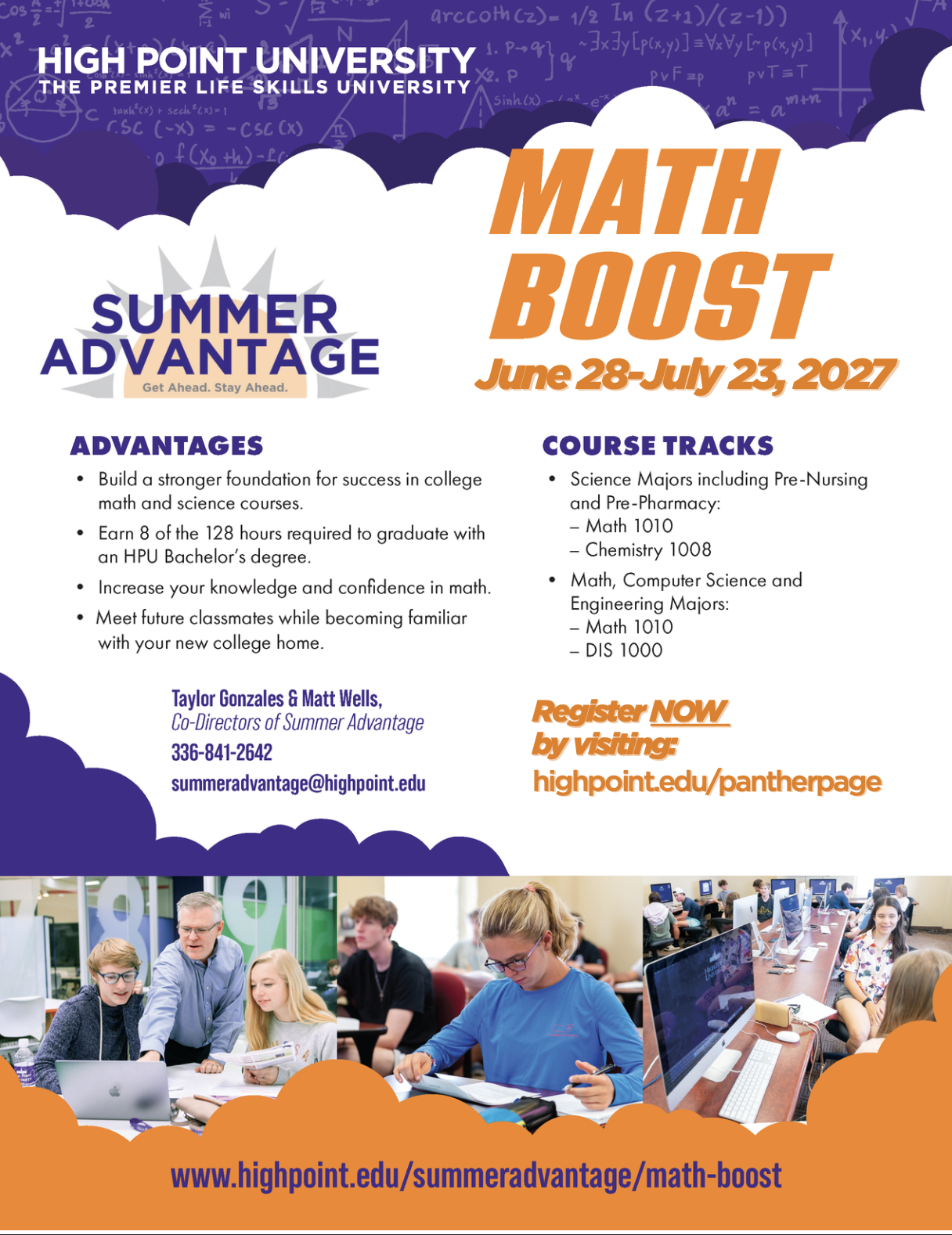 Math Boost Flyer 2025
