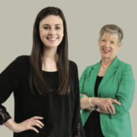 Christine Cugliari and Rebecca Colwell